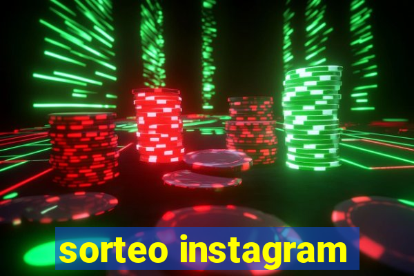 sorteo instagram